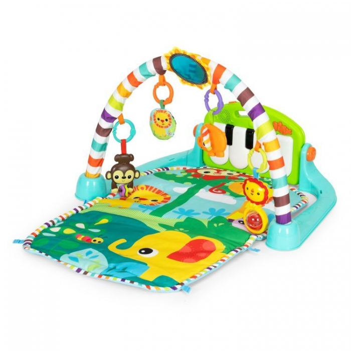 Salteluta de joaca pentru copii cu pian si jucarii Ecotoys JJ8843 [2]