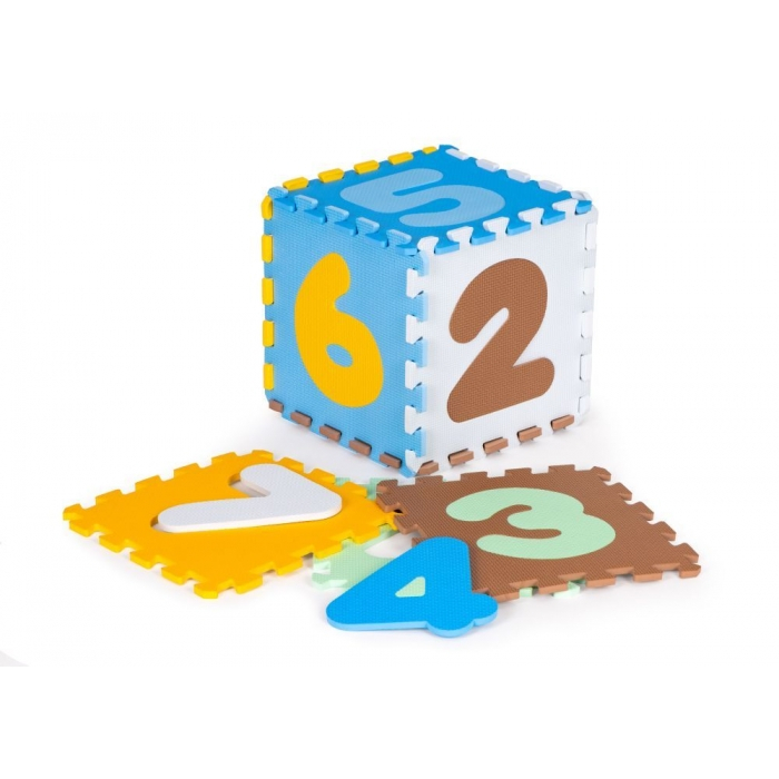 Salteluta de joaca tip puzzle cu pereti, 25 elemente, Ecotoys 3255 - Multicolor [9]