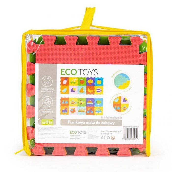 Salteluta educationala puzzle ECOEVA003, 20 de elemente [2]