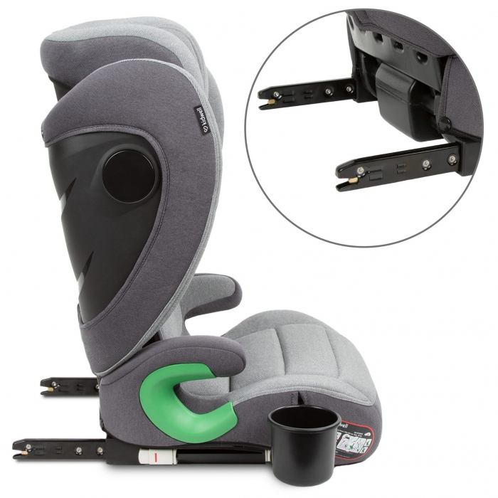 Scaun auto cu Isofix 15-36 Kg Kidwell Weston - Light Gray [3]