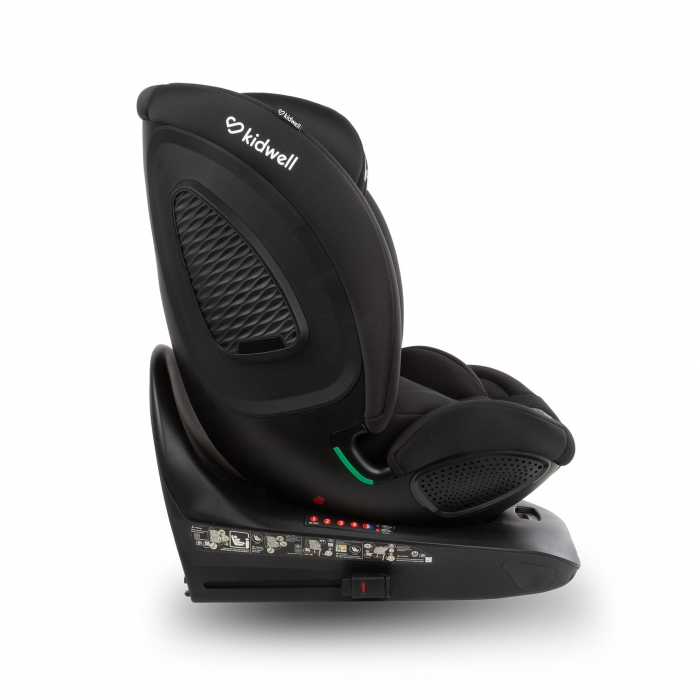 Scaun auto cu ISOFIX Kidwell GoCar, grupa 40-135 cm, i-Size, omologare R129 - Negru [10]