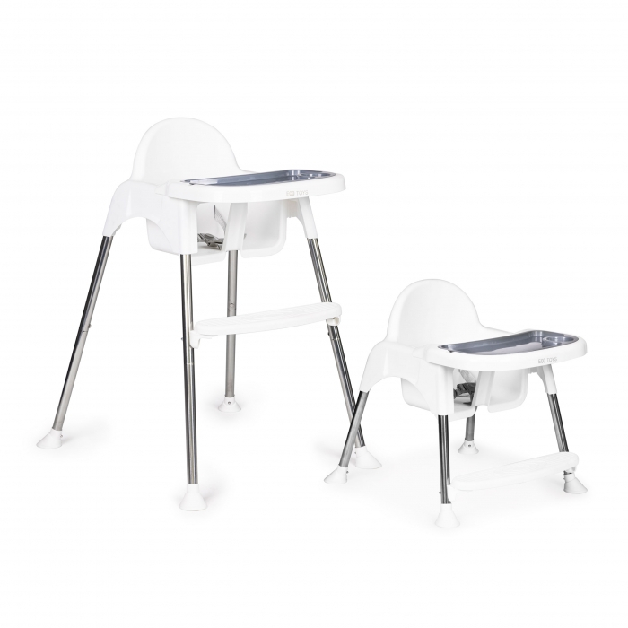 Scaun de masa 2 in 1 Ecotoys HC-135 - Alb [6]