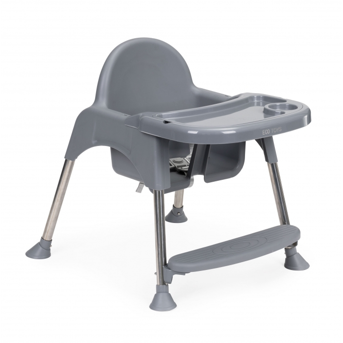 Scaun de masa 2 in 1 Ecotoys HC-135 - Gri [3]