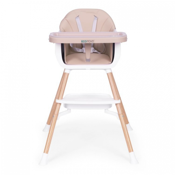 Scaun de masa 2 in 1 Ecotoys HC508 - Bej [3]