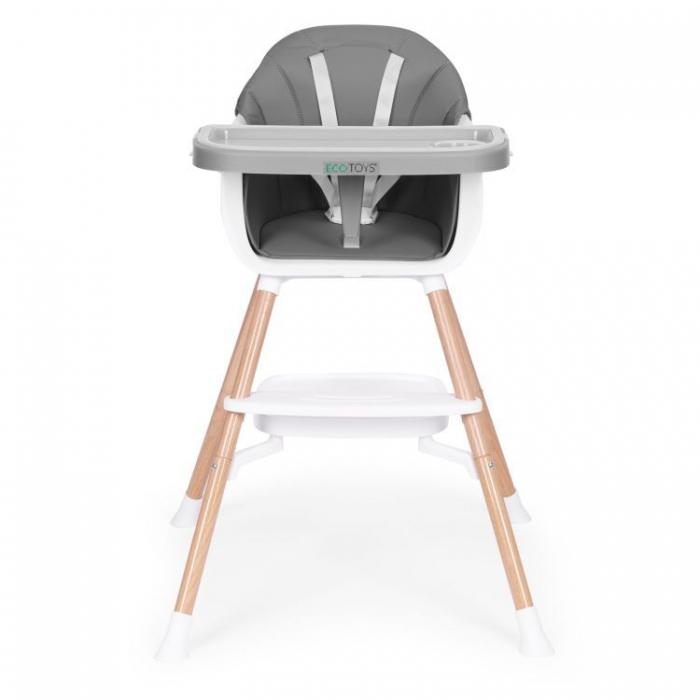 Scaun de masa 2 in 1 Ecotoys HC508 - Gri [3]