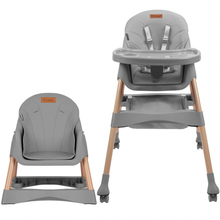Scaun de masa 2 in 1 Kidwell KARIMI - Gri [6]