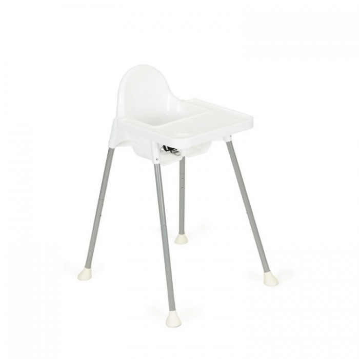 Scaun de masa 2 in 1 pentru copii Ecotoys HA-007 - Alb [4]