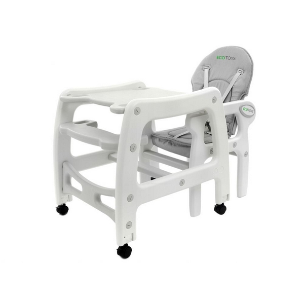 Scaun de masa 3 in 1 Ecotoys HC-223 Gri [4]