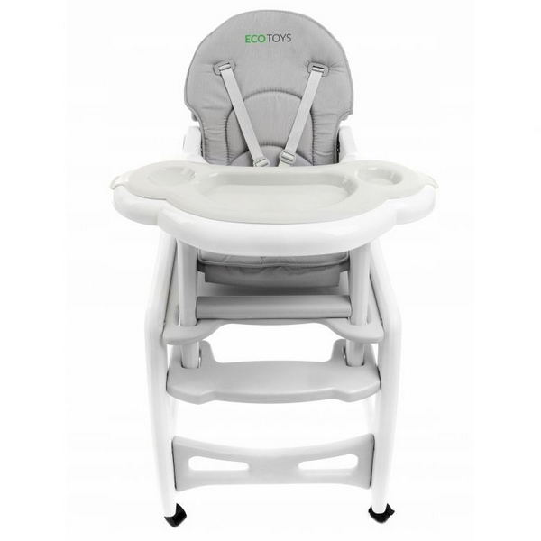 Scaun de masa 3 in 1 Ecotoys HC-223 Gri [2]