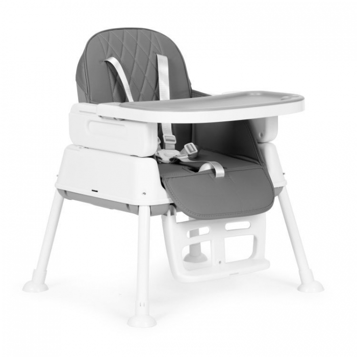 Scaun de masa 3 in 1 pentru copii Ecotoys HA-009 - Gri [5]