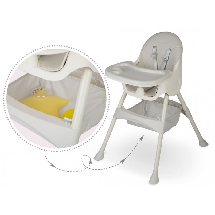 Scaun de masa 3 in 1 Ricokids Milo - Gri [6]