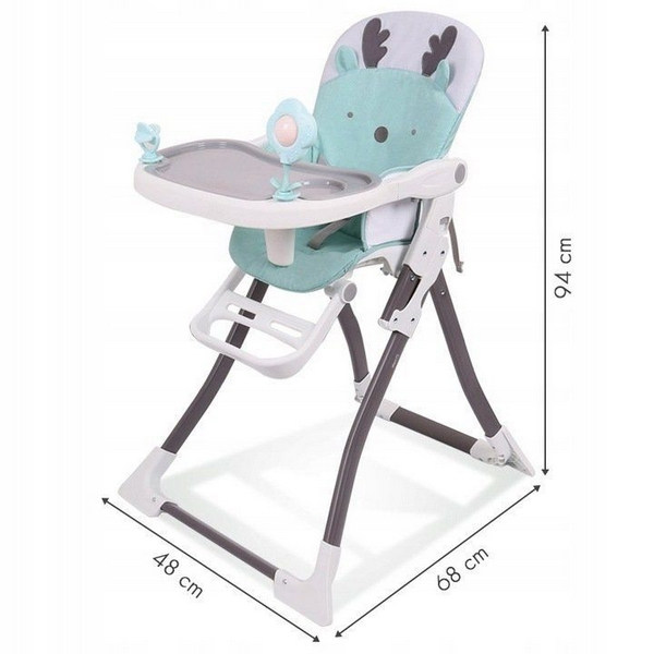 Scaun de masa Bear Ecotoys HC-301-901 [2]