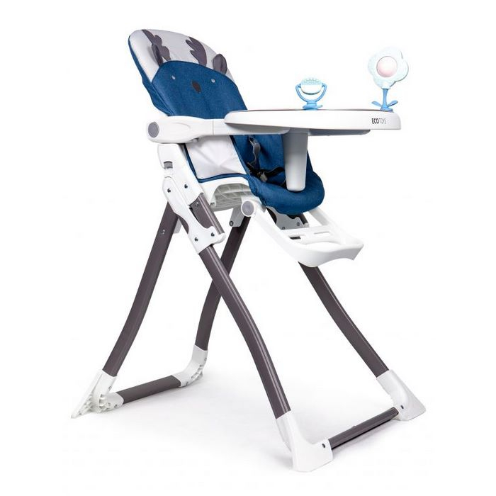 Scaun de masa Ecotoys HC-301-904 - Albastru [3]