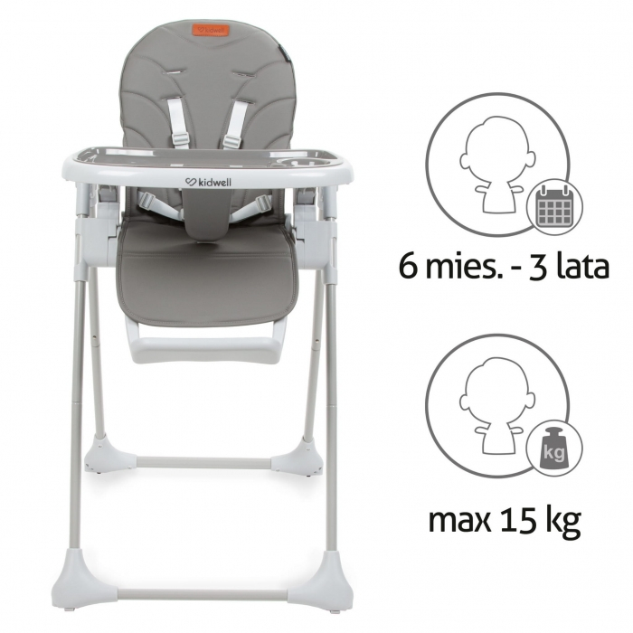 Scaun de masa multifunctional Kidwell BENO - Gray [5]