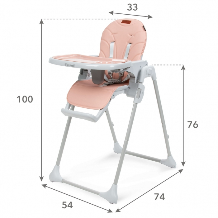 Scaun de masa multifunctional Kidwell BENO - Pink [9]