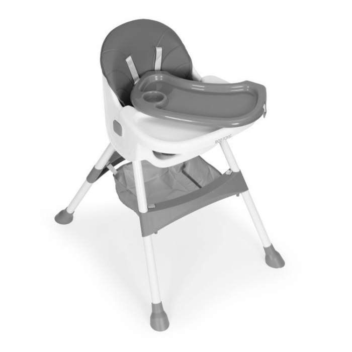 Scaun de masa pentru copii Ecotoys HC521 - Gri [7]