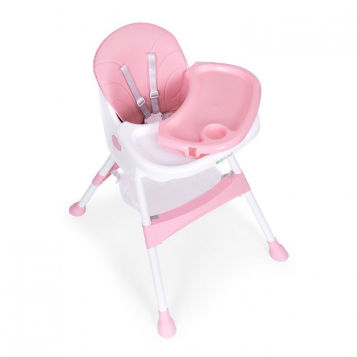 Scaun de masa pentru copii Ecotoys HC521 - Roz [7]