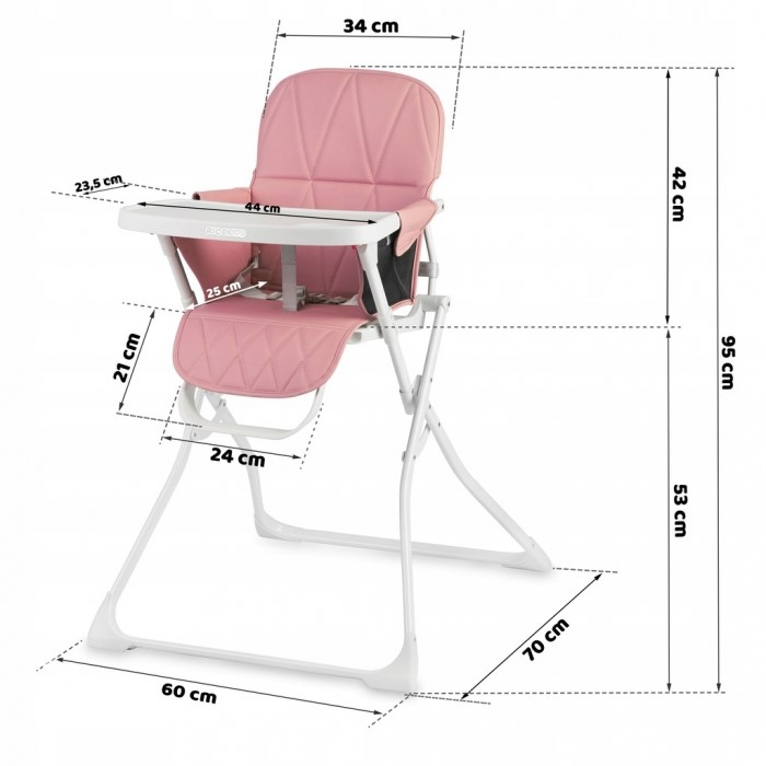 Scaun de masa Ricokids Nuco - Roz [7]