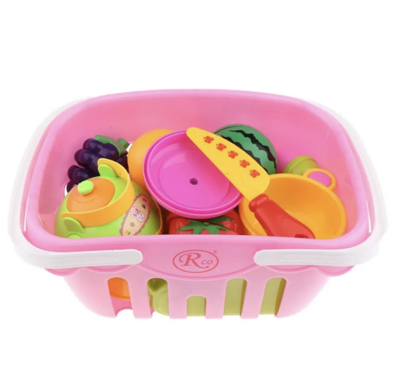 Set bucatarie Ceainic Aragaz Fructe-legume feliate [4]