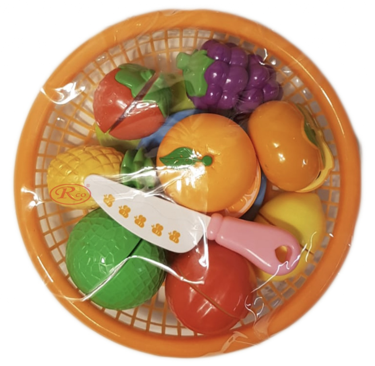 Set cosul cu fructe de taiat Jucarii feliere cu cutit [4]