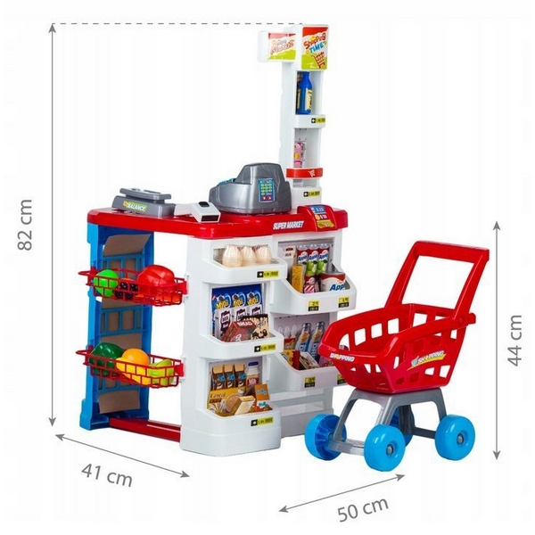 Set de joaca stand supermarket ECOTOYS HC206441 [5]