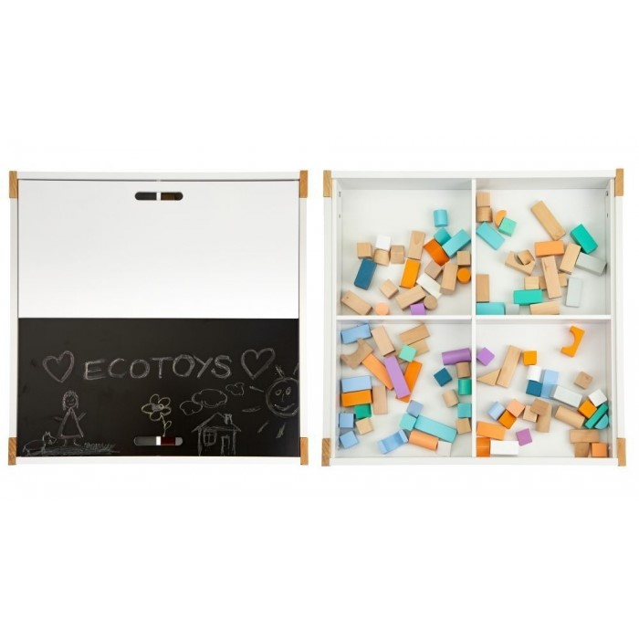 Set de masa cu doua scaune pentru copii Ecotoys OTI43 [2]