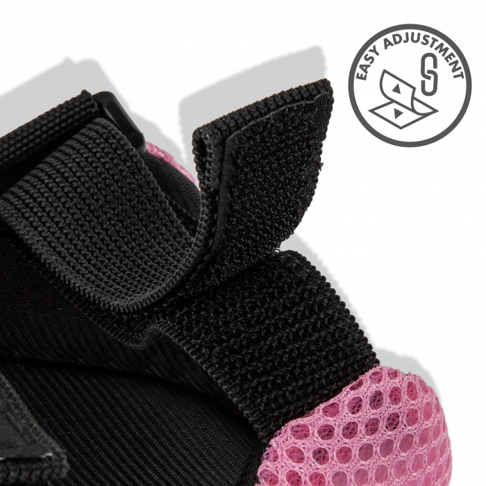 Set de protectie pentru copii, cotiere si genunchiere, marimea M, Kidwell TRIX - Pink [4]