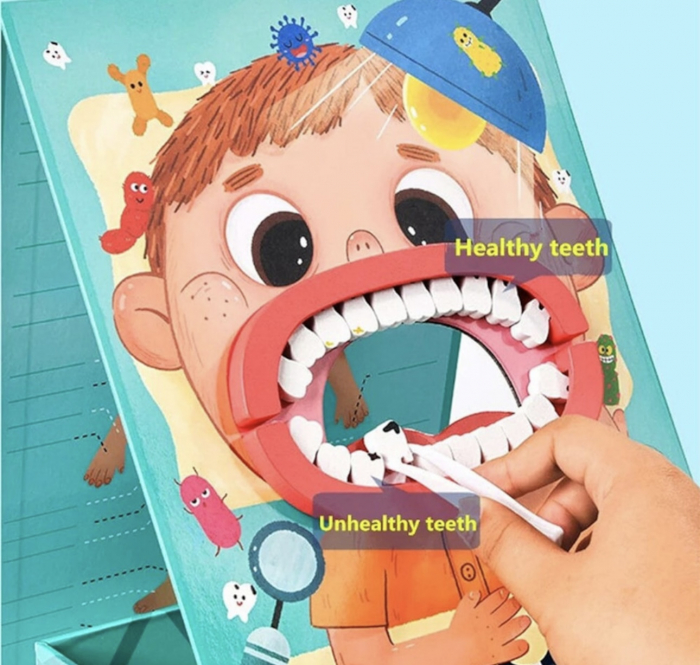 Set doctor dentist din lemn, 23 piese [4]