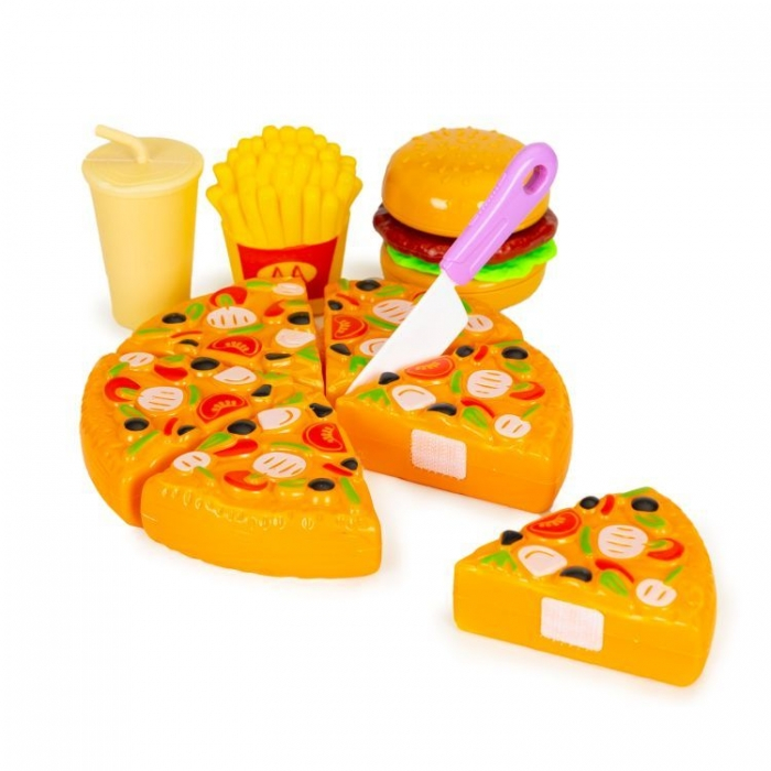 Set Fast Food pentru copii, 42 elemente, Ecotoys HC429510 [3]