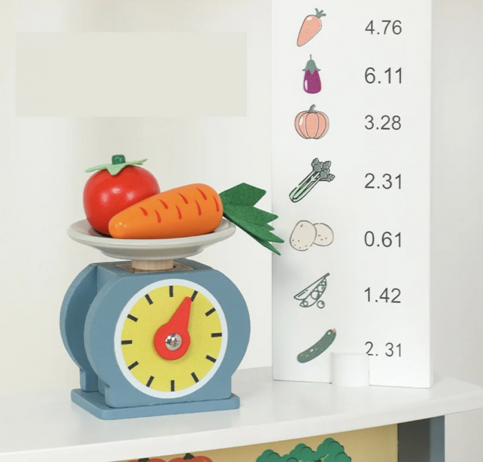 Stand de piata/taraba de legume din lemn pentru jocuri de rol [6]