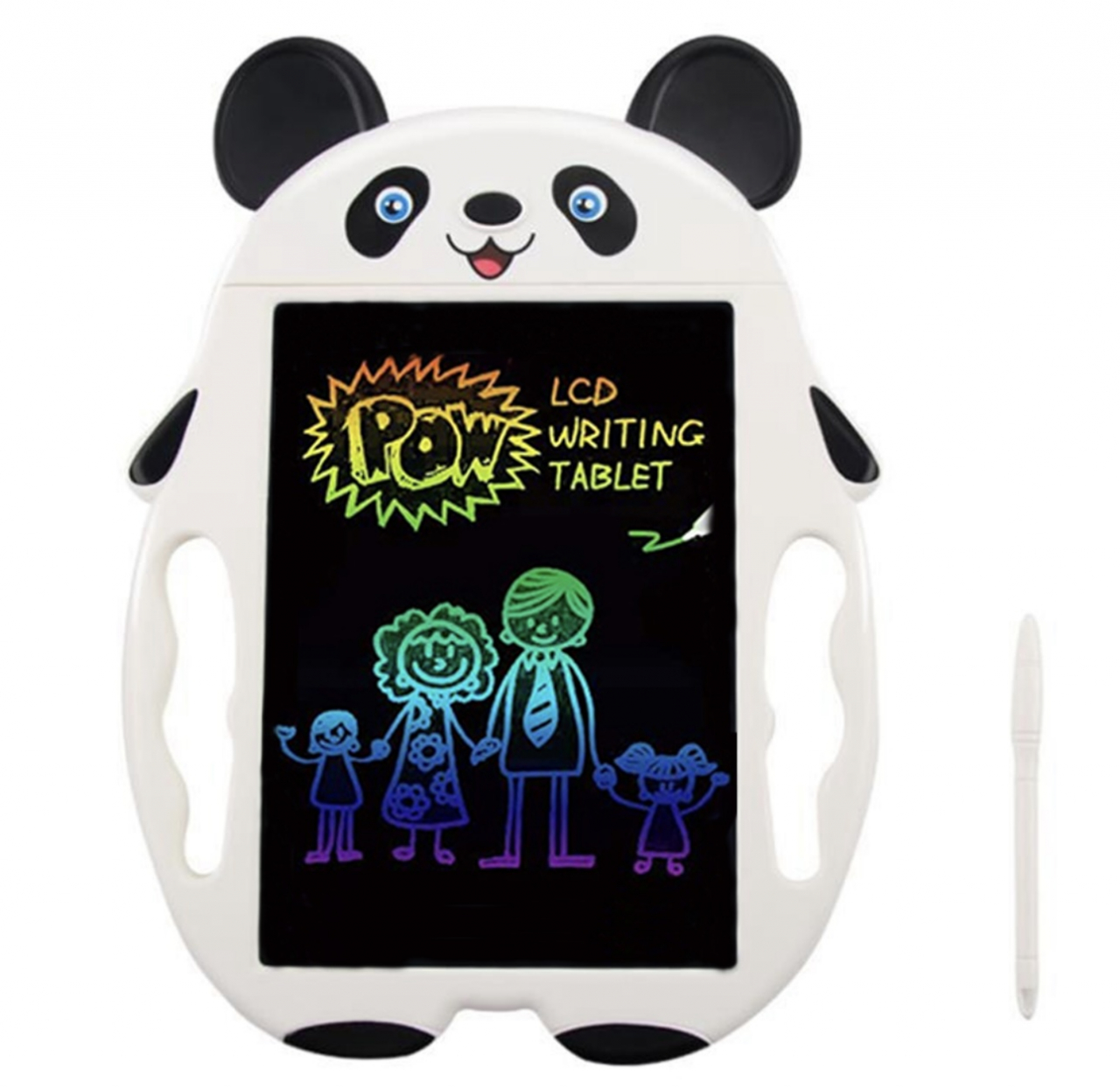 Tableta scris-desen LCD Buton stergere Panda [6]