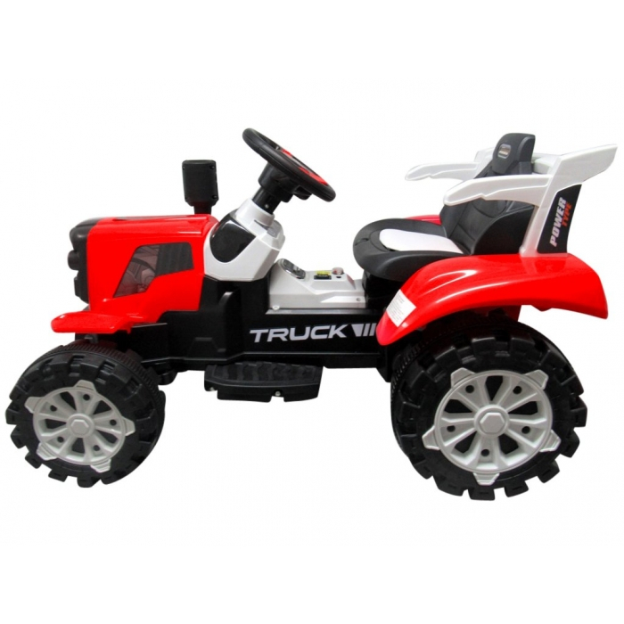 Tractor electric pentru copii C2 R-Sport - Rosu [3]
