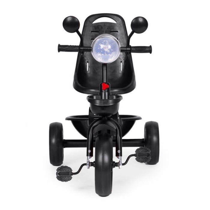 Tricicleta 3 in 1 pentru copii, scaun rotativ 360°, roti din spuma EVA, Ecotoys WQL-066-51 - Rosu [10]