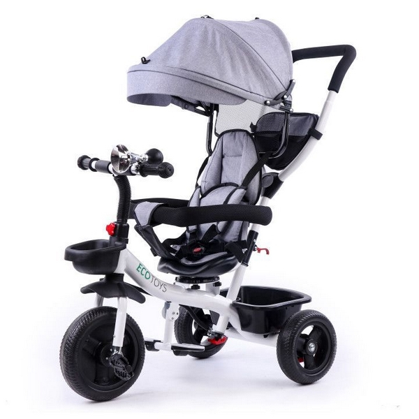 Tricicleta Ecotoys EDIYM-BT-2 - Gri [1]
