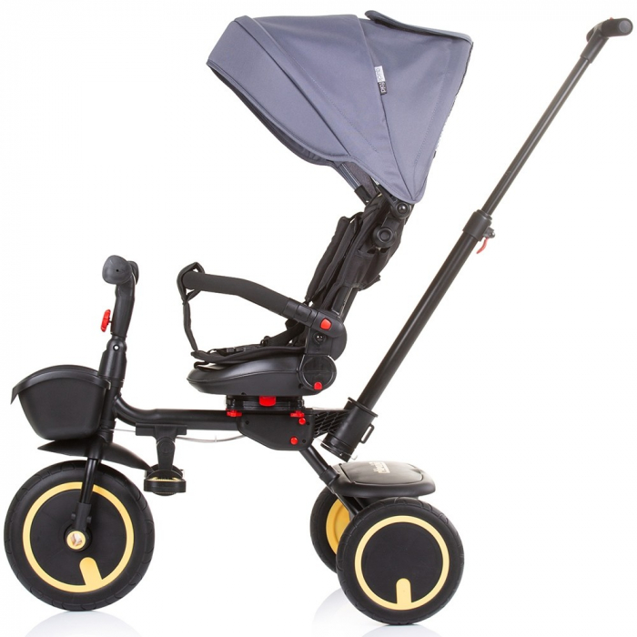 Tricicleta pliabila Chipolino Quick Fold cu sezut reversibil graphite [2]