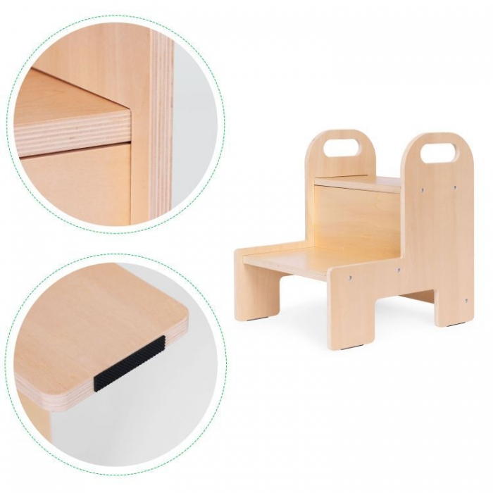 Turn de invatare din lemn, 31.5 x 36.5 x 39 cm, Ecotoys ESC-W-062 [9]