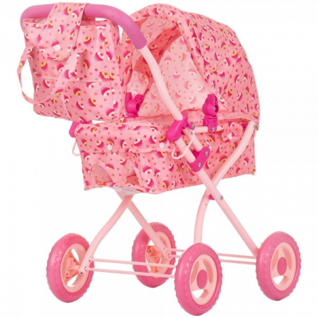 Papusi si Accesorii - Carucior pentru papusi Chipolino Emily cupcakes