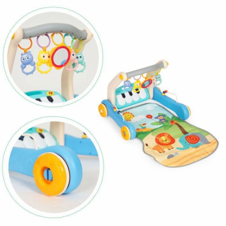 Antemergator educational 2 in 1 cu salteluta de joaca Huanger HE0637 [5]
