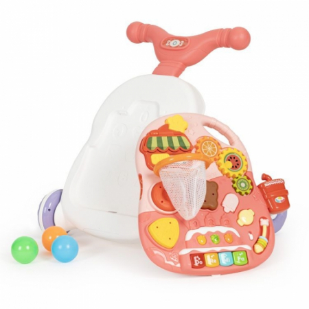 Antemergator educational 2 in 1 Huanger HE0815 - Alb cu roz [2]