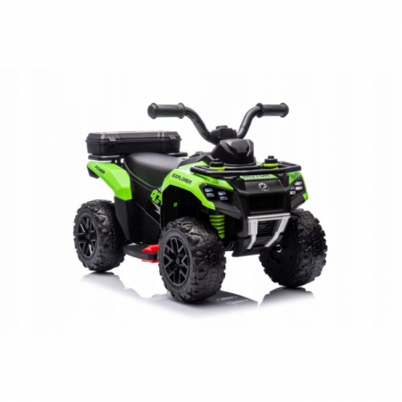 ATV electric pentru copii R-Sport J9, 70x44x40 cm, varsta 1.5-4 ani, roti si scaun din plastic, putere 25W - Verde [7]