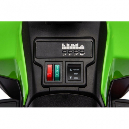 ATV electric pentru copii R-Sport J9, 70x44x40 cm, varsta 1.5-4 ani, roti si scaun din plastic, putere 25W - Verde [6]