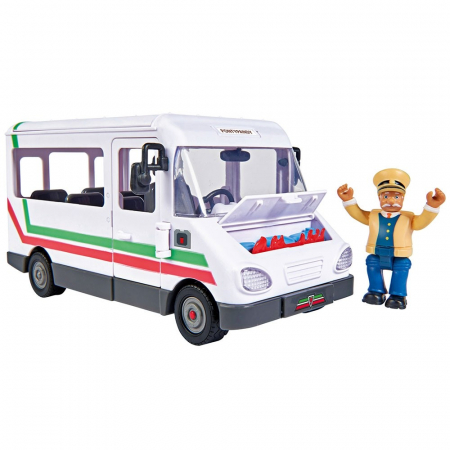 Autobuz Simba Fireman Sam Trevors Bus cu figurina si accesorii [3]