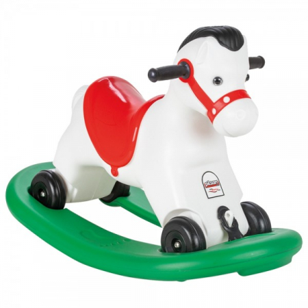 Balansoare  si leagane de exterior - Balansoar muzical pentru copii Pilsan Horse white