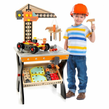Banc de lucru din lemn pentru copii Ecotoys TL812003 [8]