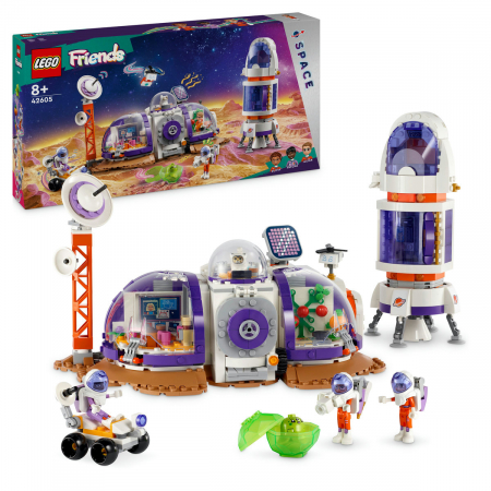 Lego City - Baza spatiala si racheta pe Marte