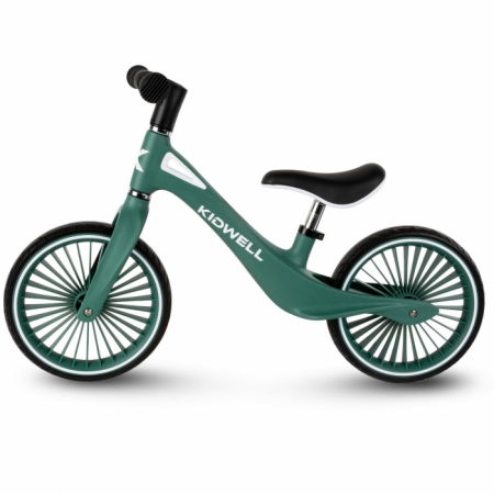 Bicicleta fara pedale, cadru nailon, roti PU, Kidwell NIX - Verde [2]