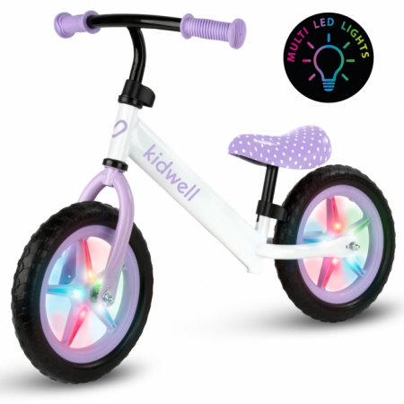 Biciclete - Bicicleta fara pedale cu LED Kidwell REBEL - Dots