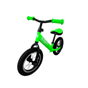 Bicicleta fara pedale cu roti gonflabile R2 R-Sport - Verde [1]