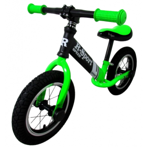 Bicicleta fara pedale cu roti gonflabile R8 R-Sport - Verde [1]