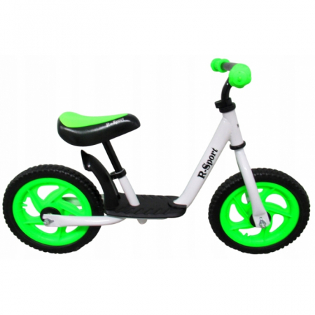Jucarii exterior - Bicicleta fara pedale cu suport pentru picioare R5 R-Sport - Verde